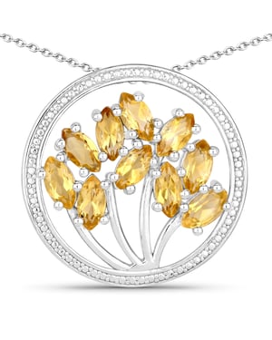 Khushi Female Sterling Silver Necklace