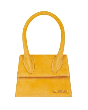 Jacquemus Le Chiquito Moyen oranje tas