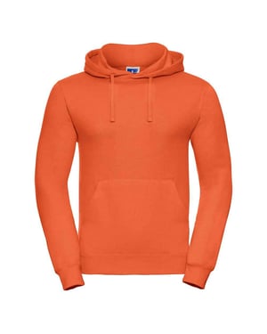Russell Effen Heren Hoodie (Oranje)