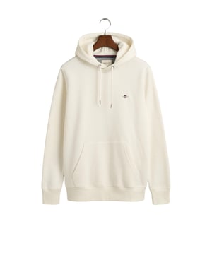GANT Mens Regular Fit Shield Logo Pullover Hoodie