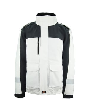 Dickies Winter Werkjas Waterdicht Heren Wit/Grijs