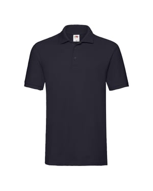 Fruit of the Loom Heren Premium Piqué Poloshirt (Deep Navy)