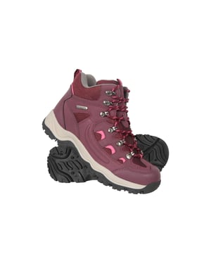 Mountain Warehouse Dames/Dames Adventurer Waterdichte Wandelschoenen (Bourgondië)