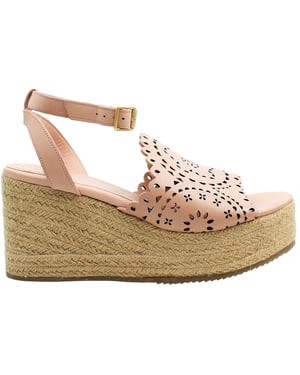Twed Baker Pinky Laser Cut Womens Pink Wedges