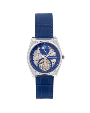 Heritor Automatische Daxton Semi Skelet Kantoorhorloge