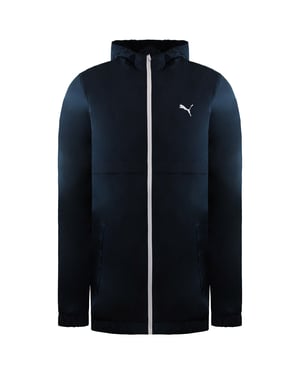 Puma Solid Mens Dark Slate Windbreaker Jacket