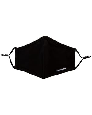 Trespass Cotton Face Mask (Black)