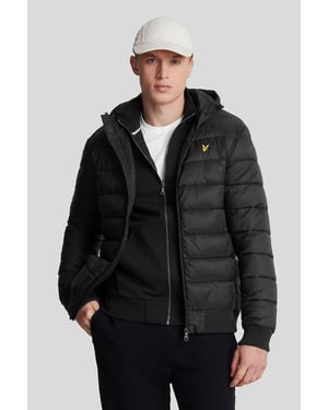 Gevoerde Jas Jet Black