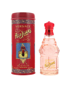 Versace Red Jeans Eau de Toilette 75ml Spray For Her