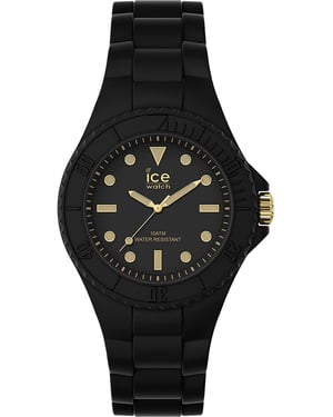 Ice Watch Ice Generation - Black Gold Unisex Horloge Zwart 019143