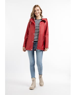 Dreimaster Regenjas Dames rood