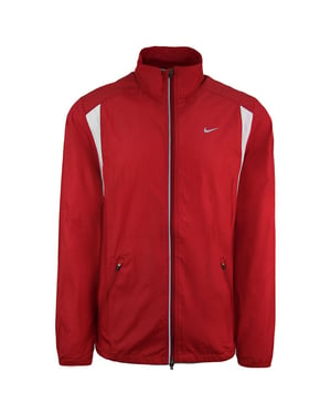 Nike Logo Lange Mouw Zip Up Rood Heren Lichtgewicht Jas 320829 648