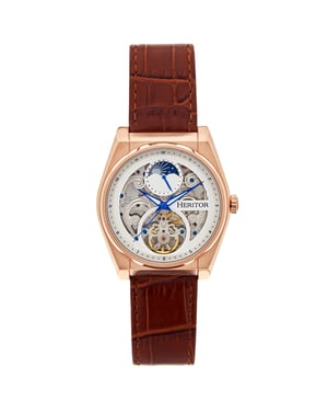Heritor Automatische Daxton Semi Skelet Horloge