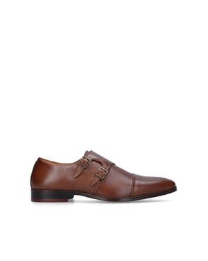 KG Kurt Geiger Leather Collins Double Monk
