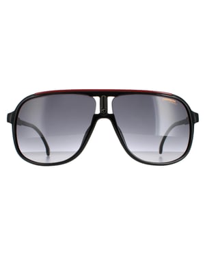 Carrera Aviator Mannen Zwart Red Dark Grijs Gradiënt 1047/s