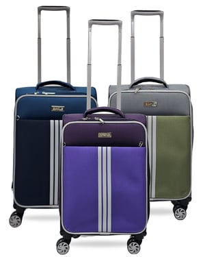 Lightweight Cabin 4 Wheel Soft Luggage Travel Bag