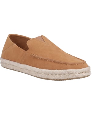 TOMS Alonso 100% Cow Men's Tan Espadrilles