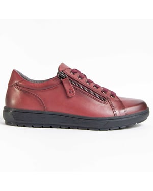 Purapiel Oxford-Sko Ailina Bordeaux