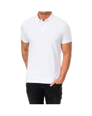 Men's short-sleeved polo shirt with lapel collar HM561503