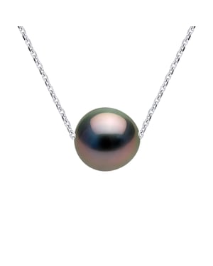 Ketting Tahitian Pearl Ronde 8-9 mm Chain Convict 925