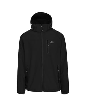 Trespass - Heren Accelerator II Waterbestendige Softshell Jas (Zwart)