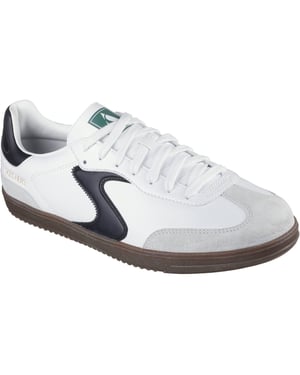 Skechers Hotshot Pyke Synthetic Men's White/Black Trainers