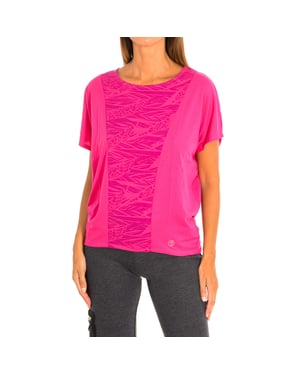 Kortärmad sport-T-shirt med rund hals för kvinnor Z1T00685