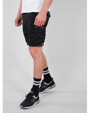 Alpha industries Heren Crew Shorts in Zwart