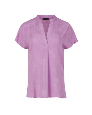 Mouwloze jacquard top
