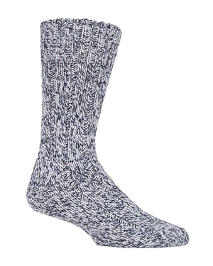 PENNINE WALKER - Mens Heavy Kntted Wool Hiking Socks for Walking