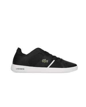 Lacoste Novas 120 1 SMA Träningsskor för herrar, svart/vita