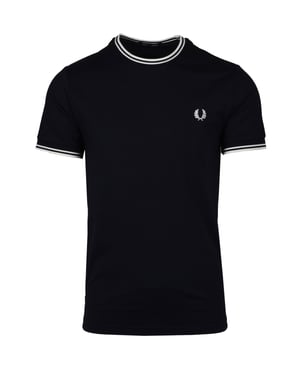 Men's Fred Perry Twin Tipped T-Shirt in Navy