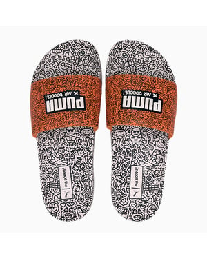 Puma x Mr Doodle Leadcat 20 Multicolor Dam Sliders