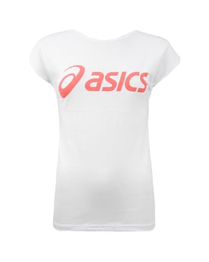Asics Sports Essentials Dames Wit T-Shirt