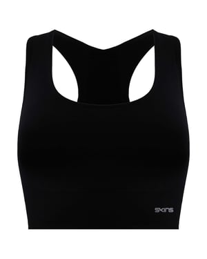 Skins DNAmic Base Womens Black Sports Bra