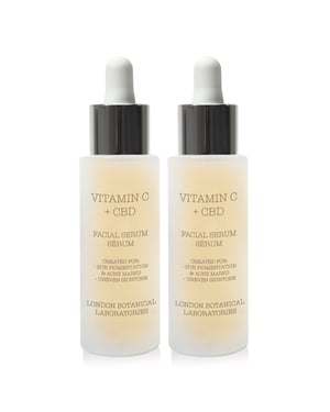 2 x Vitamin C + CBD Serum 30ml