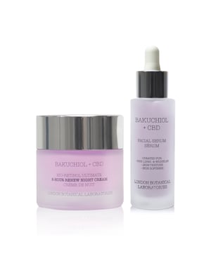 Bakuchiol bio retinol nattkräm + Bakuchiol serum