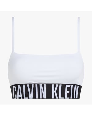 Calvin Klein INTENSE POWER Unlined Bralette Womens White