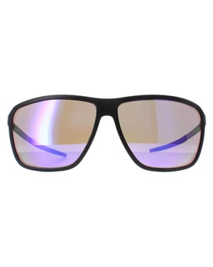 Police SPLL15 Solstice 4 U28Z matzwart bruin spiegelviolet zonnebril
