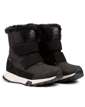 Trespass Womens/Ladies Eira Snow Boots (Black)