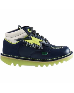 Kickers Hi Bolt Classic Kinder Laarzen Navy