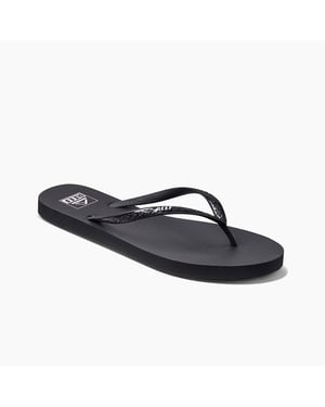 Reef Seaside Flip-Flop Black/White