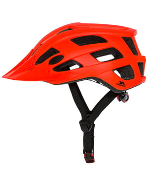 Trespass Vuxna Zrpokit Cykelhjälm (Neonröd)