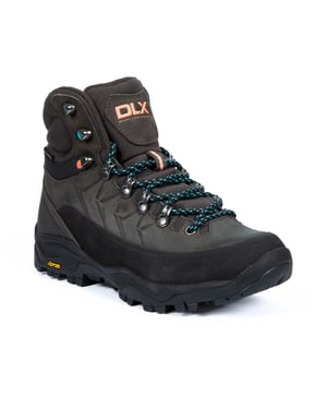 Trespass Dames/dames Taryn Gefineerde Leren Wandelschoenen (Grijs)