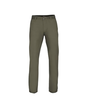 Asquith & Fox Heren Klassieke Casual Chinos/Trousels (Leisteen)
