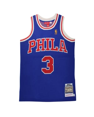 Mitchell & Ness x CLOT M&N Philadelphia 76ers Gebreide Jersey