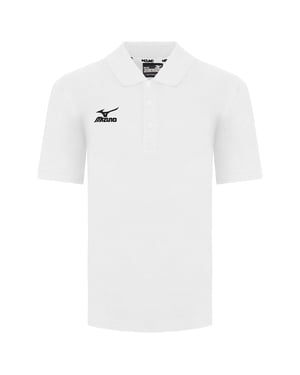 Mizuno Pro Kids White Golf Polo Shirt