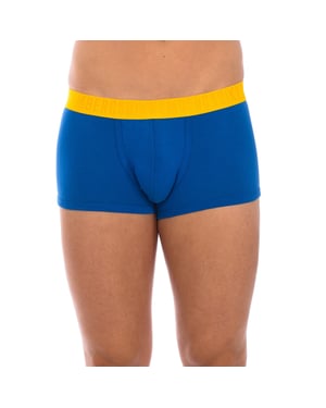 Pack-2 Men's Anatomical Front Fashion Tape Boxers BKK1UTR04BI