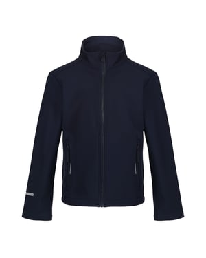 Regatta Kinder/Kids Ablaze 2 Layer Soft Shell Jas (Marine)
