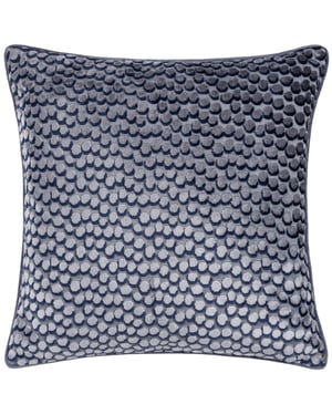 Höem Lanzo Cut Velvet Piped Feather Filled Cushion